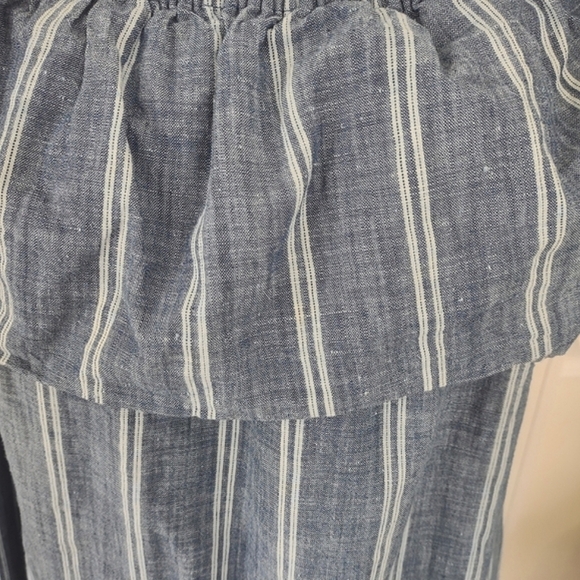 J. Crew Chambray Off the Shoulder Dress Size XXL - Picture 3 of 7